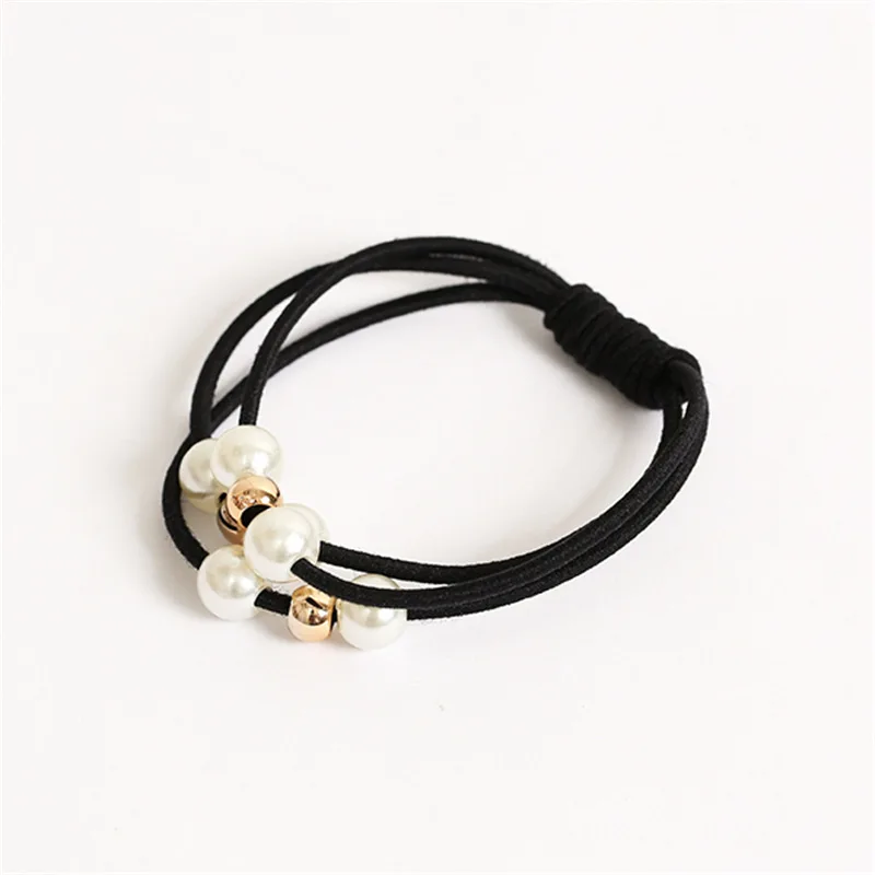 5 шт. жемчужные эластичные резинки для волос девочек | Красота и здоровье