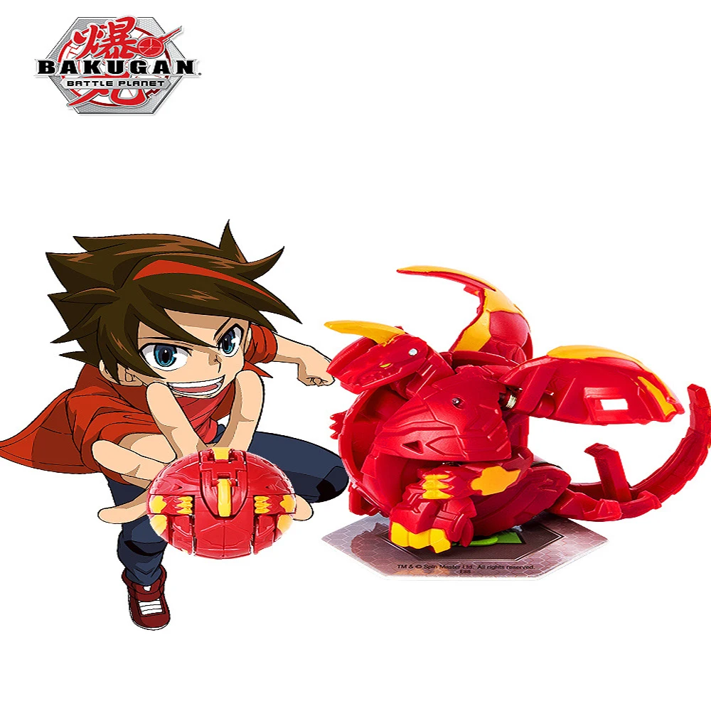 

TAKARA TOMY Genuine Bakugan Basic Pack Fire Unicorn Card Catapult Battle Competitive Deformed Egg Toy Puzzle Boy Birthday Gift