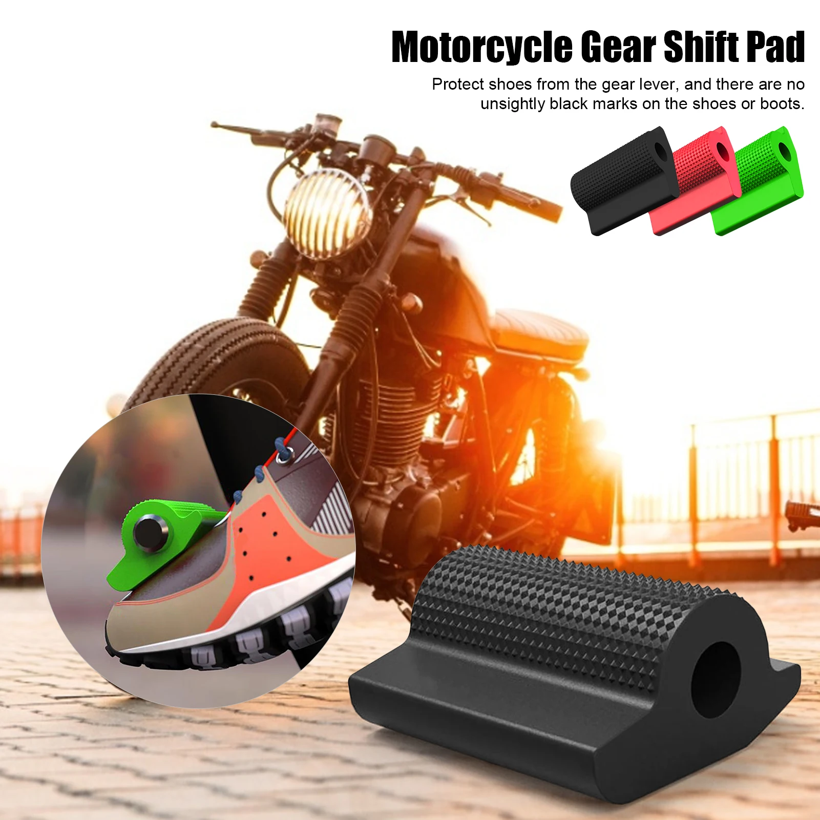 

Motorcycle Gear Shift Lever Cover Pedal Rubber Shift Lever Sock Gear Boots Shoes Covers Anti-skid Protector Motocross Accessorie