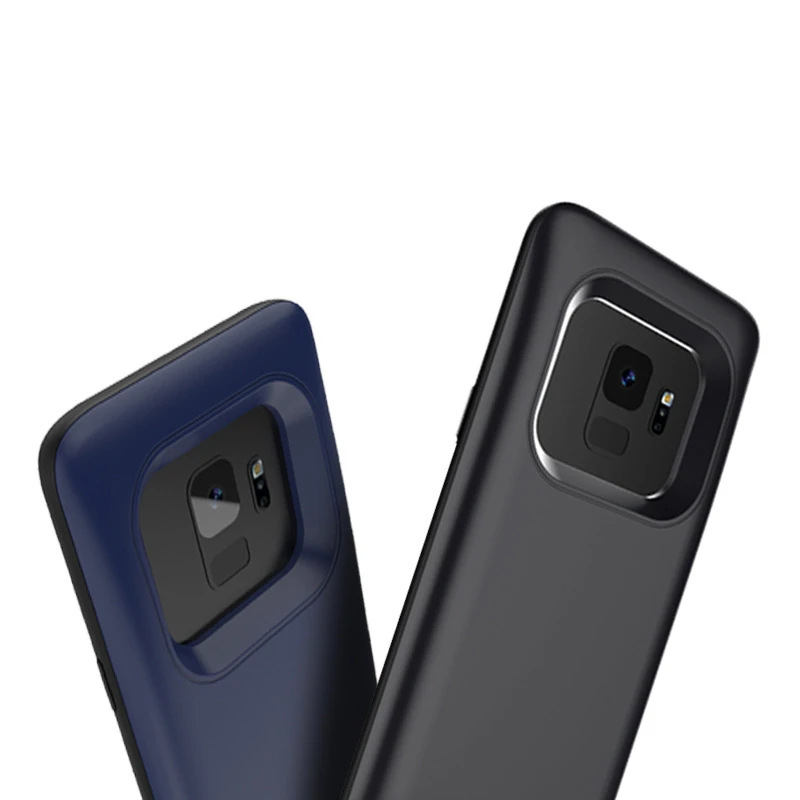 Новинка для samsung Galaxy S9 S8 Plus power Bank Мягкий ТПУ чехол зарядки телефона зарядного