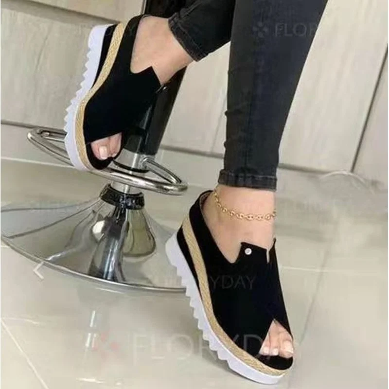 

Summer Sandals Women Solid Color Open Toe Casual Ladies Flats Non-Slip Zipper Vintage Female Shoes 2021 Fashion Chaussure Femme