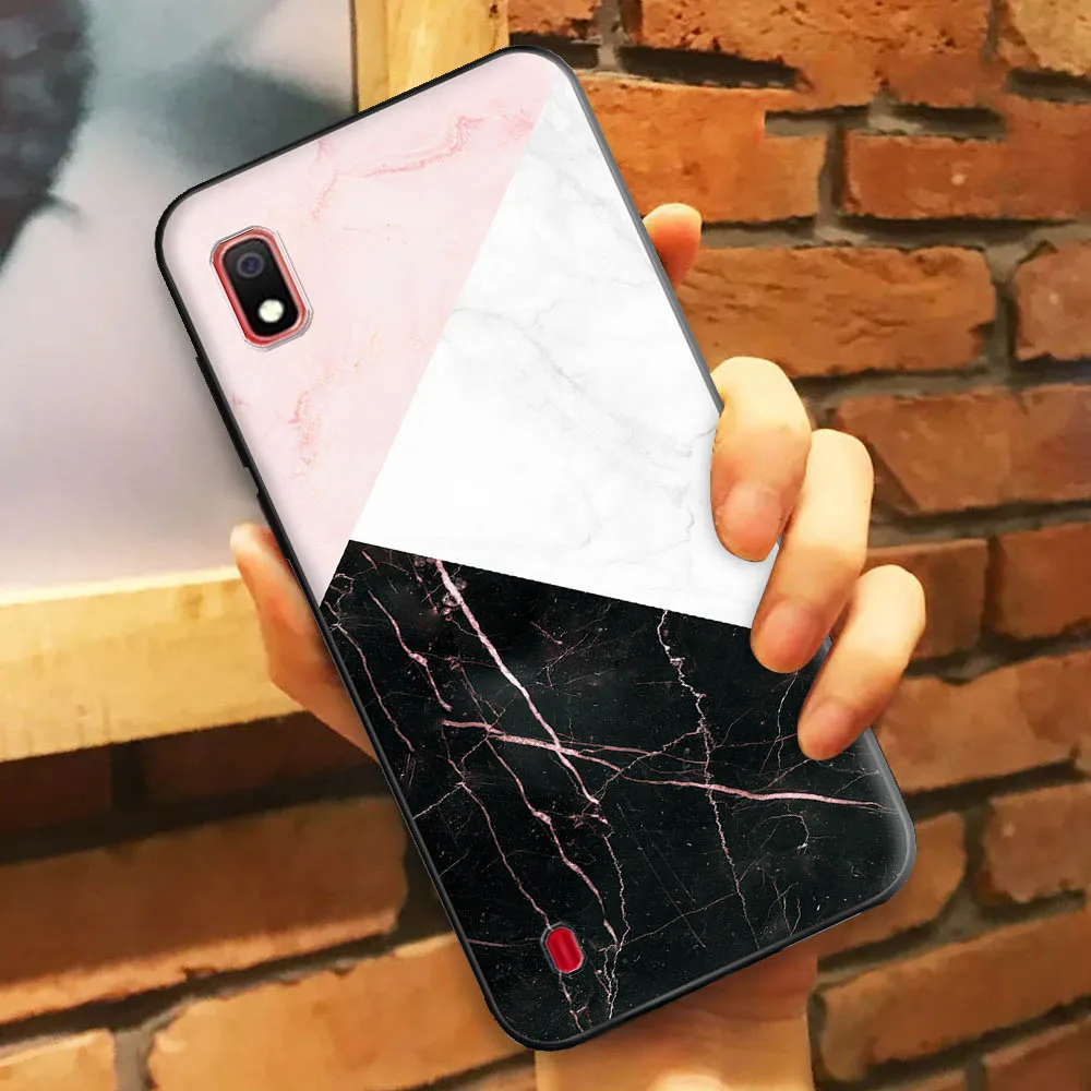 Чехол силиконовый для Samsung Galaxy A10 защитные чехлы из ТПУ телефона A 10 6 2 дюйма