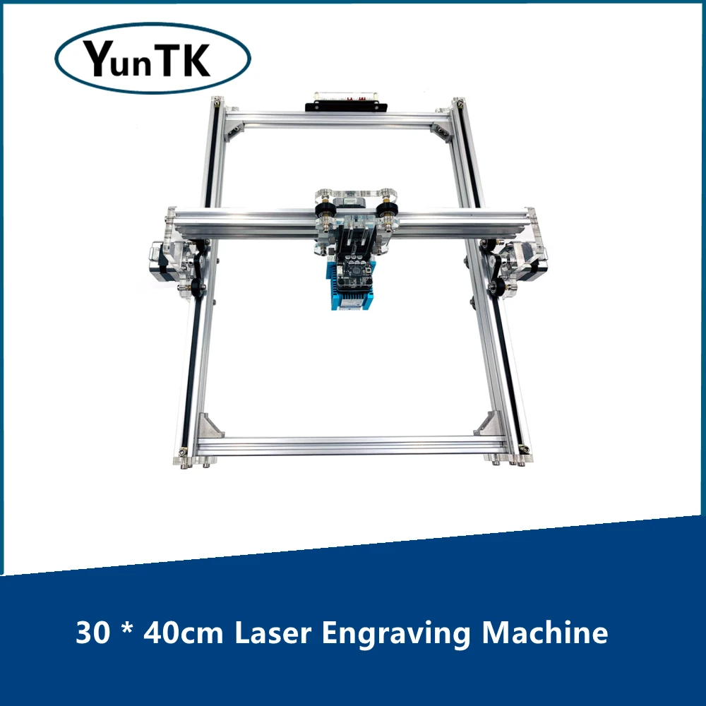 Лазерный гравировальный станок 30*40 см лазерный с ЧПУ CNC Резец для древесины мини