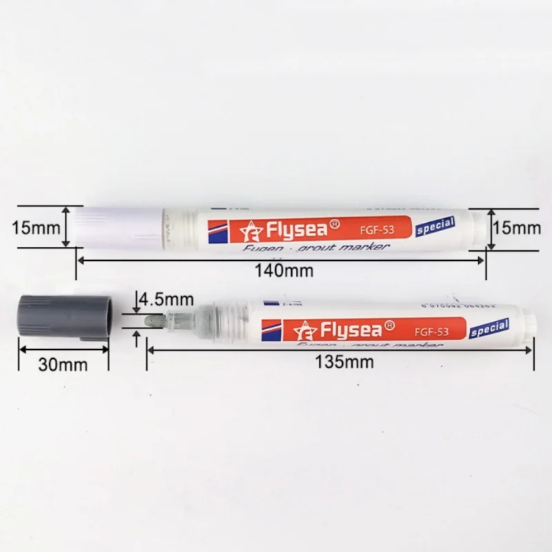 

NEW Tile Gap Repair Color Pen White Tile Refill Grout Pen Waterproof Mouldproof Filling Agents Wall Shower Bathroom