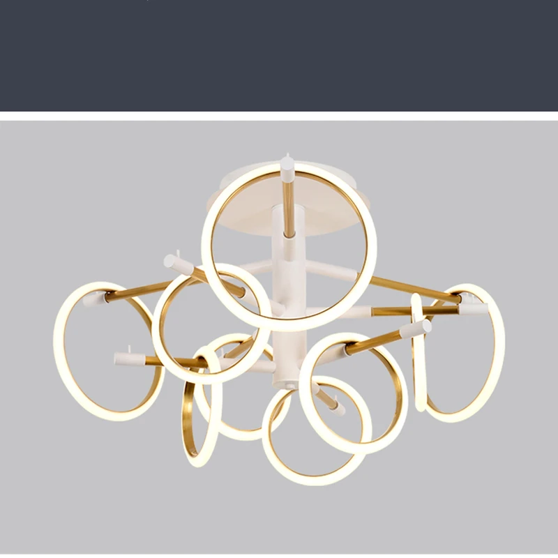 Новый дизайн магнитно привлекает светодиодная люстра с низким напряжением