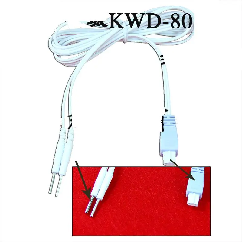 5 шт./лот электродные подушечки терапия кабель Запчасти для KWD 808I электрического