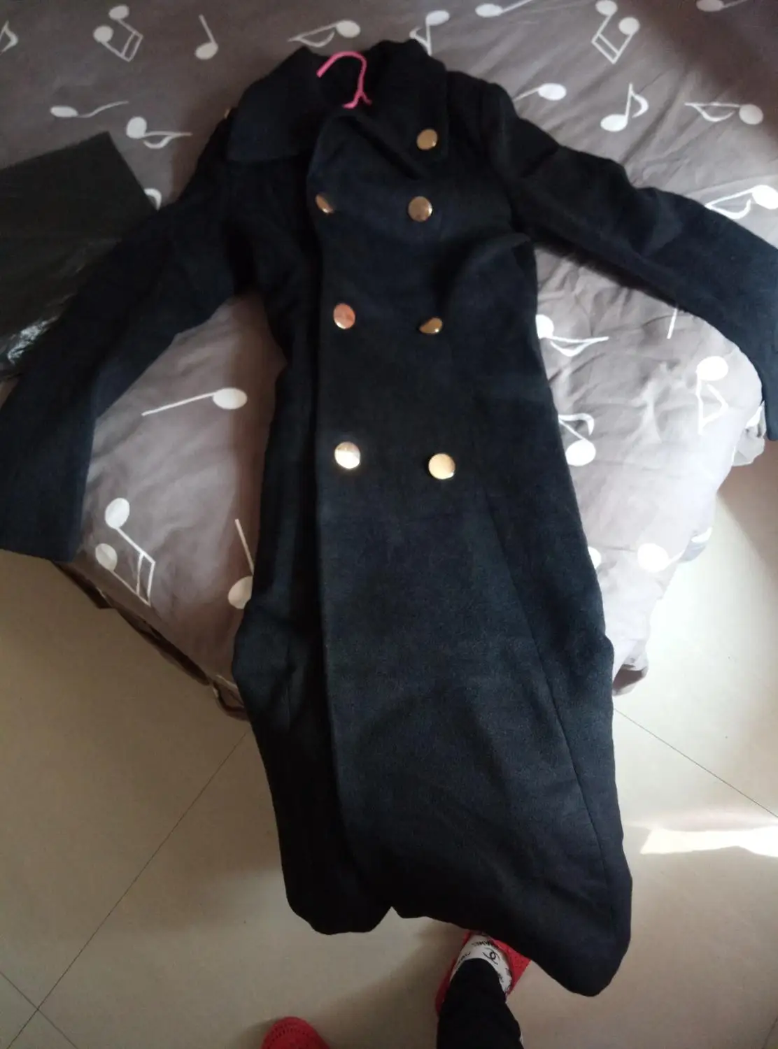 Двубортное шерстяное пальто Женское зимнее утепленное длинное кашемировое в