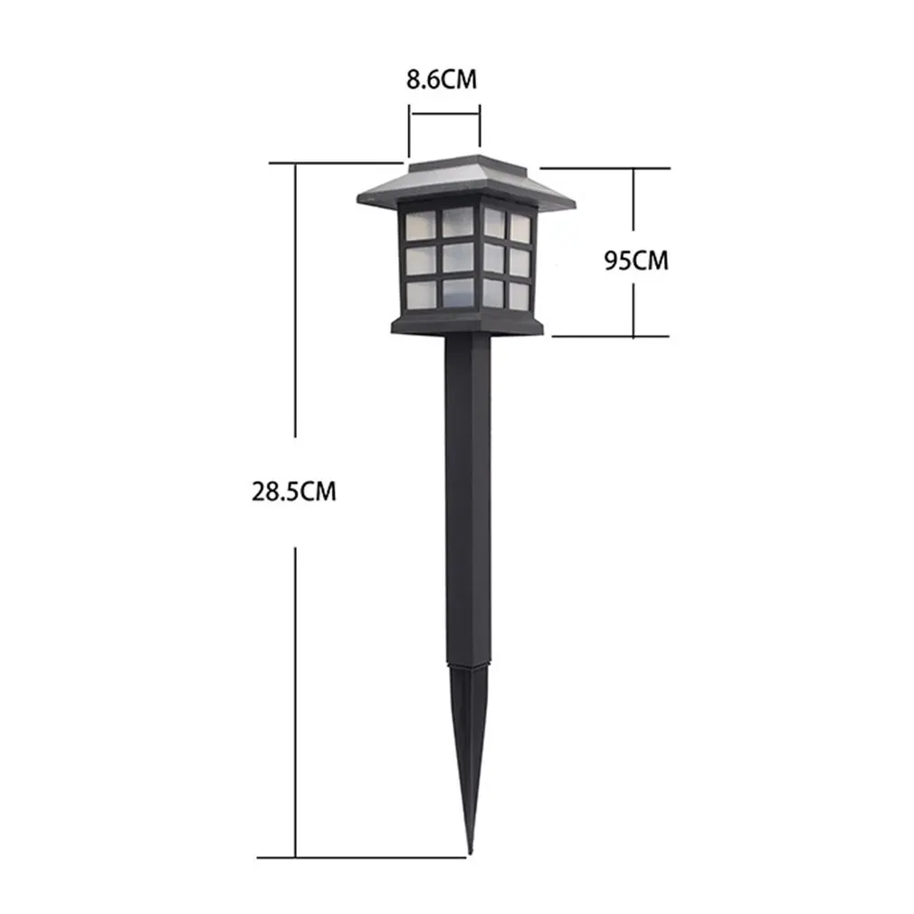 

Solar LED Garden Lawn Lamps Light For Decoration Outdoor Columns Post Lantern Pole Lamp Pathway Landscape Lighting Waterproof
