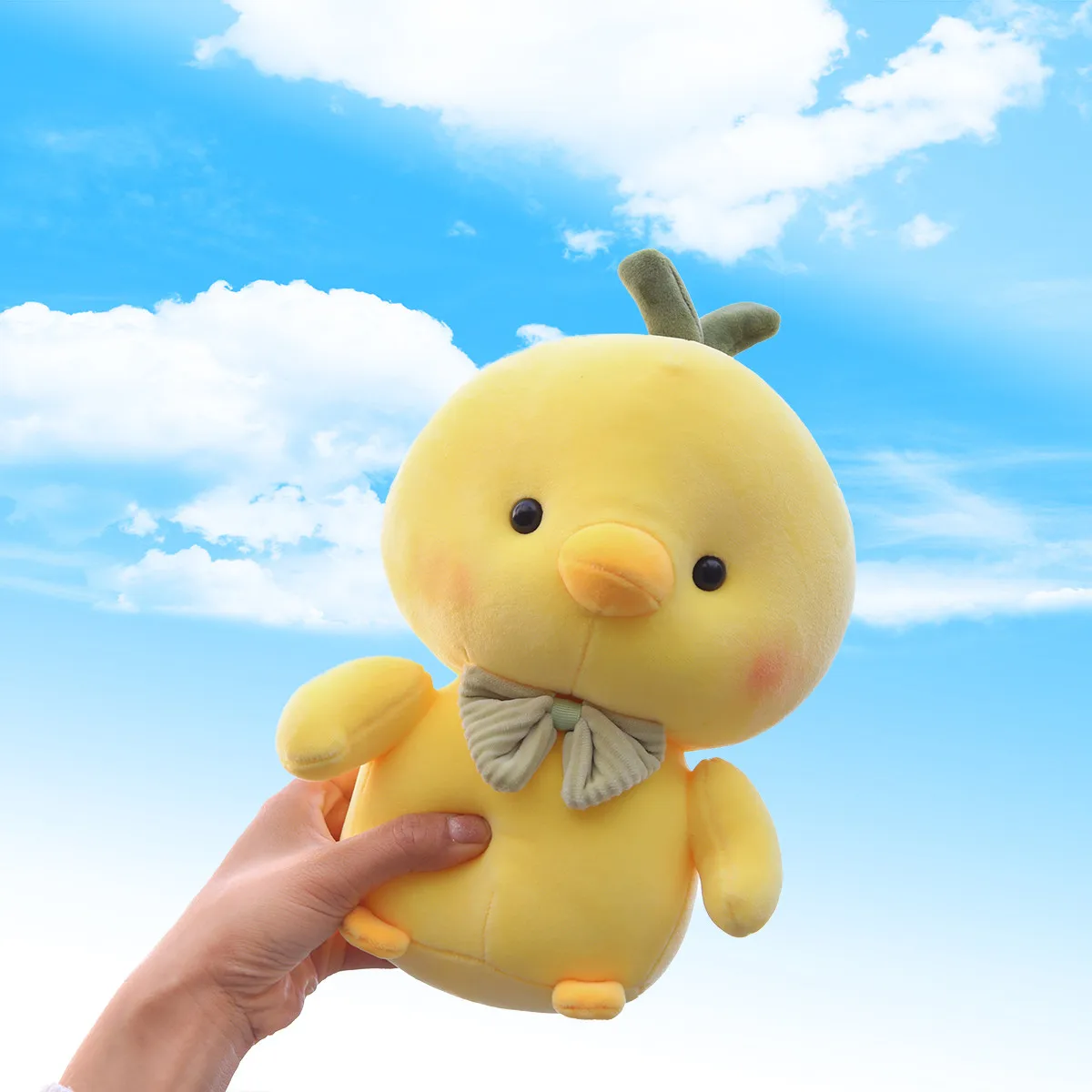 

25-50cm Lovely Chicken Plush Toys Soft Animal Yellow Small Chick Doll for Kids Baby Kawaii Gift Stuffed Cartoon Nap Pillow