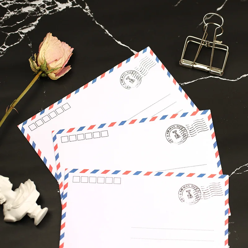 Coloffice 10 шт./лот большая открытка письмо канцелярские бумаги крафт конверт Винтаж