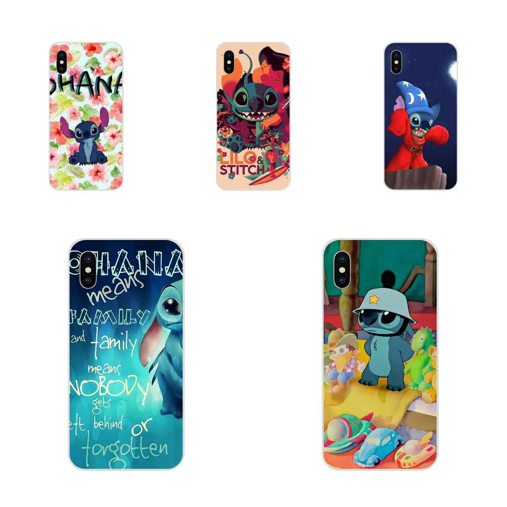 Lilo Stich Ohana для Huawei Honor 4C 5A 5C 5X 6 6A 6X 7 7A 7C 7X 8 8C 8S 9 10 10i 20 20i Lite Pro мягкие чехлы из ТПУ |