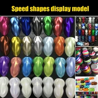 Plastic Speed Shapes Car Shape Test Panel For Auto Paint Refinishing Spray Outs, Vinyl Wrap,Tint and Paint Color Testing MO-179F