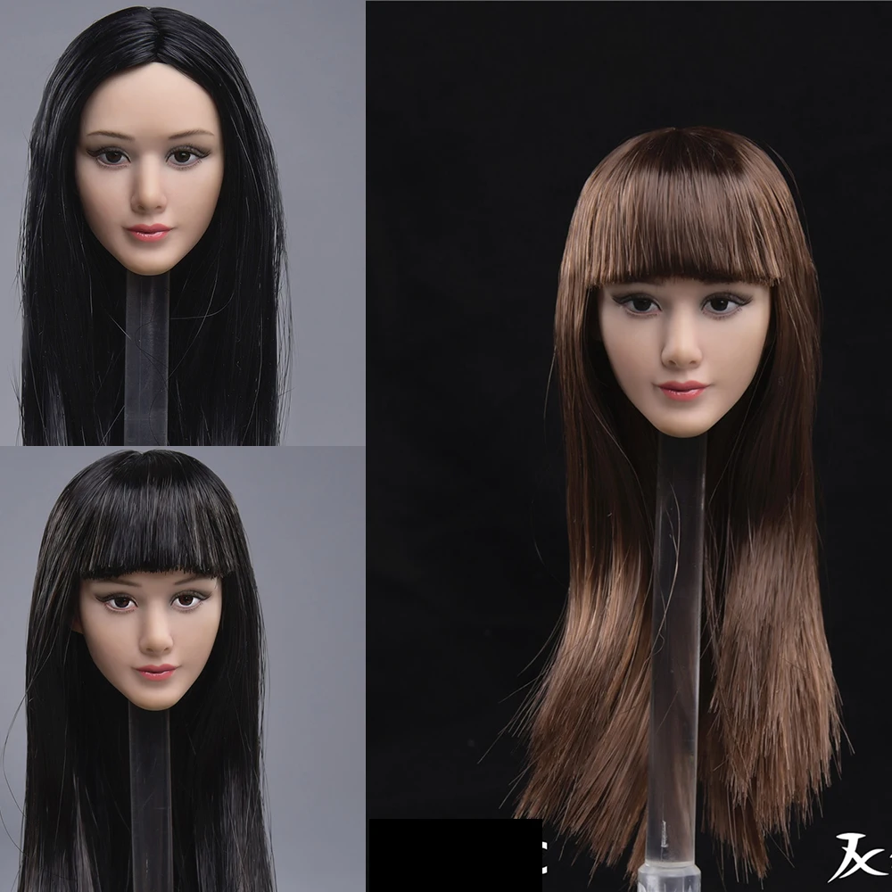 

1/6 JXTOYS Asian Beauty Fei Head JX036 F 12" Ph Female Figure Body