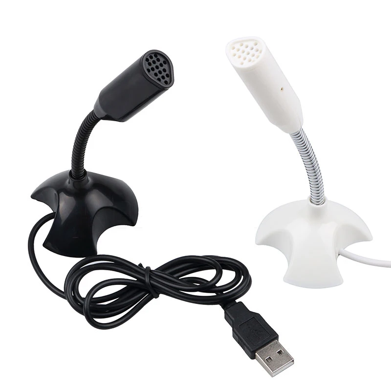 

Регулируемый USB-микрофон для ноутбука, мини-студийный речевой микрофон с подставкой, микрофон с держателем для настольного ПК, высокое каче...