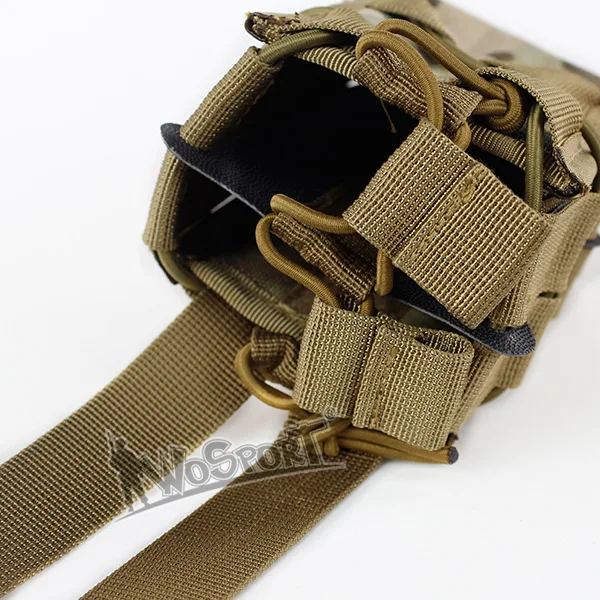 Сумка-журнал с системой Molle 1000D нейлоновая двухслойная сумка для хранения