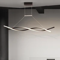 matte black or grey minimalist modern led pendant lights for living room dining kitchen room pendant lamp %c5%bcyrandol fixture