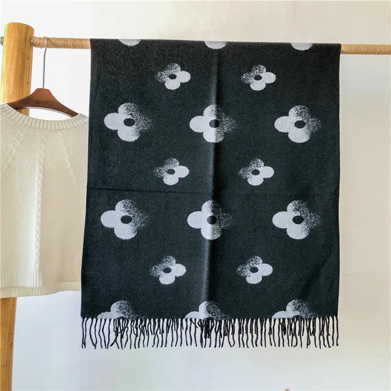 Новинка осенне-зимняя теплая шаль женская модель 2019 года женский шарф с двумя