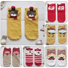 Рождественские чулки, милые подарки, рождественские домашние аксессуары, носки средней длины, новогодние подарки, рождественские подарки, детские подарки