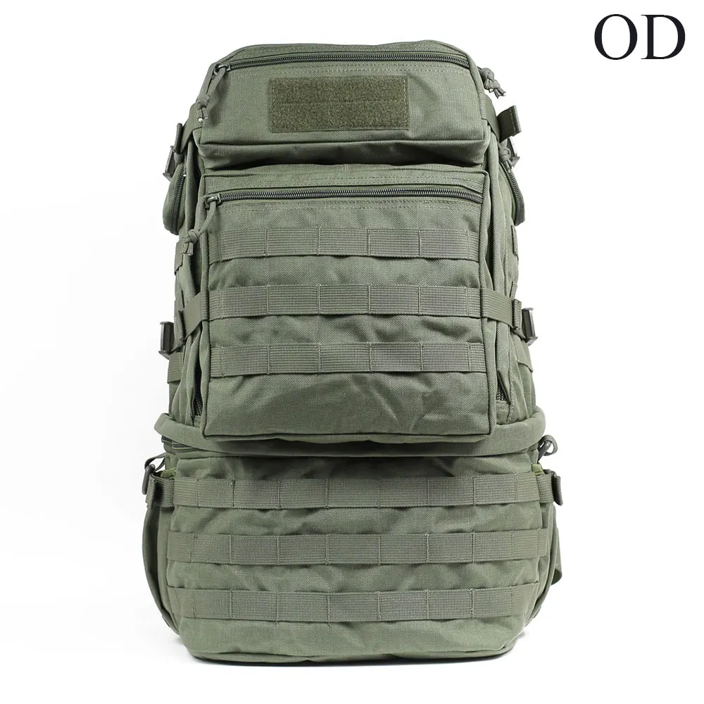 OD SINAIRSOFT 65L открытый полевой Многофункциональный тактический рюкзак ilitary Рыбалка водонепроницаемый Molle-Pack треккинг Охота-сумка - Цвет: OD