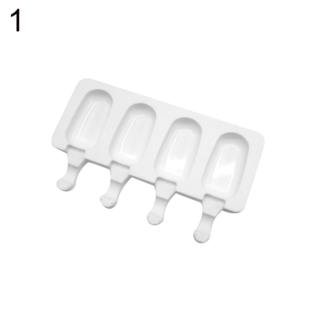 Силиконовая форма для мороженого с 4 ячейками формы сделай сам приготовления