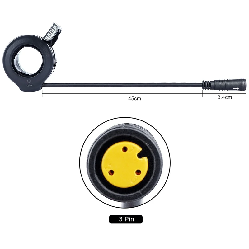 Дроссельная заслонка для мотора Bafang среднего привода конверсионные комплекты