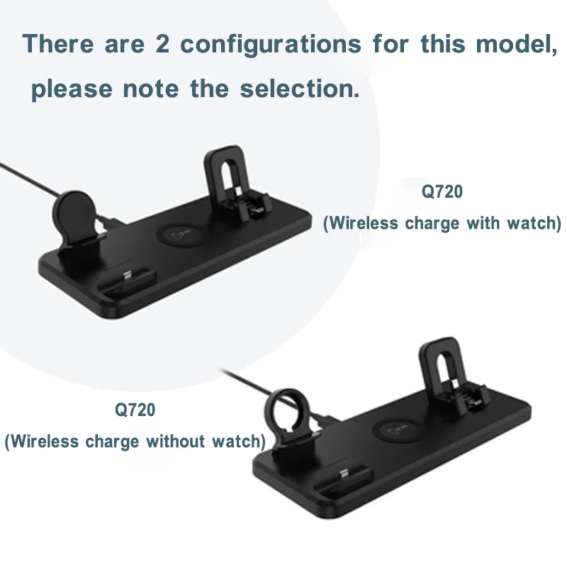 Новая частная модель беспроводного зарядного устройства 6 в 1 подходит для