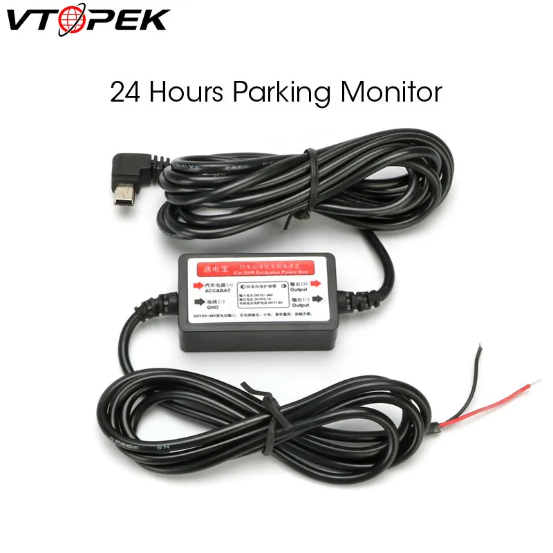 Vtopek ACC комплект жестких проводов Mini USB 2 0 для режима парковки Автомобильный