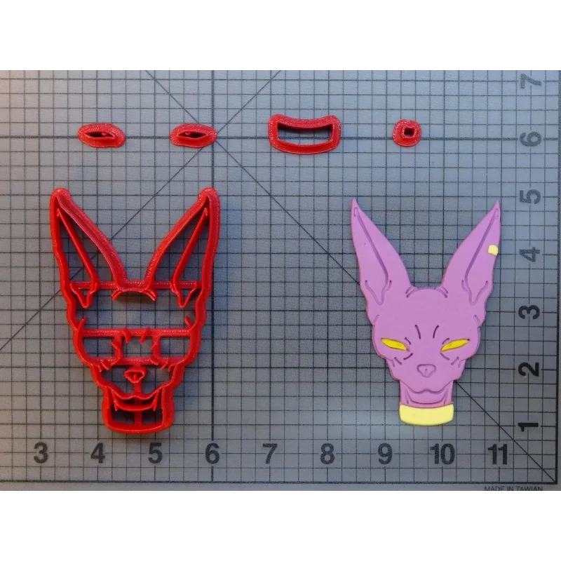 Игрушка для печенья Vedio dragon Goku Kanji Did Buu Beerus Master Poshi с 3D принтом украшение торта