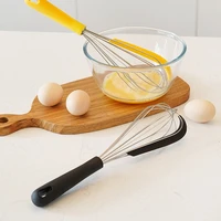 12 inch multifunctional egg beater with silicone spatula stainless steel wire manual whipped cream to stir the batter diy tools