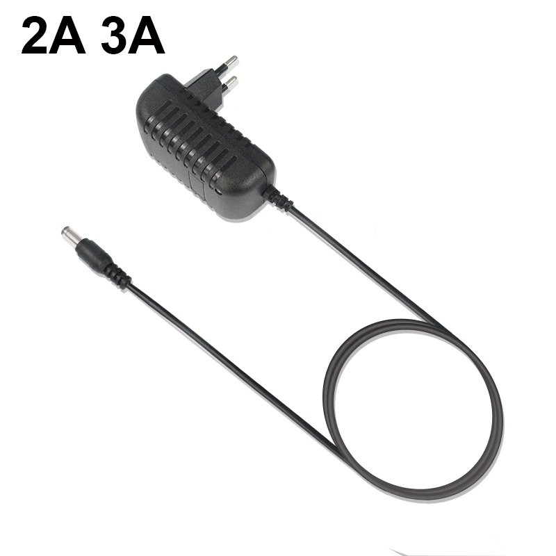 12 Volt Power Supply US EU Plug Adapter 5A 2A 1A 3A 6A 8A 10A Black Charger 12V for Tape LED Strip | Обустройство дома