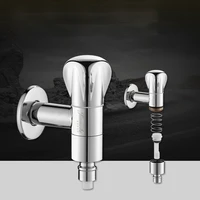 all copper intelligent washing machine faucet automatic water stop pulsator drum universal faucet leak proof and flood proof