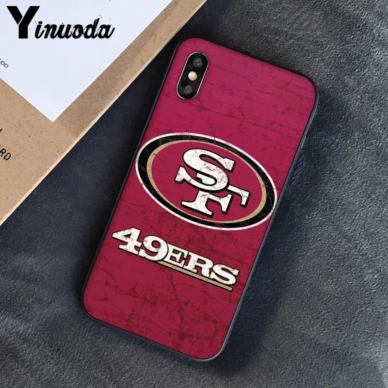 A11 Yinuoda San Francisco 49ers DIY роскошный высококачественный защитный чехол для iPhone 8 7 6 6S Plus 5 5S SE XR X XS MAX Coque 11 11pro max - Цвет: A11