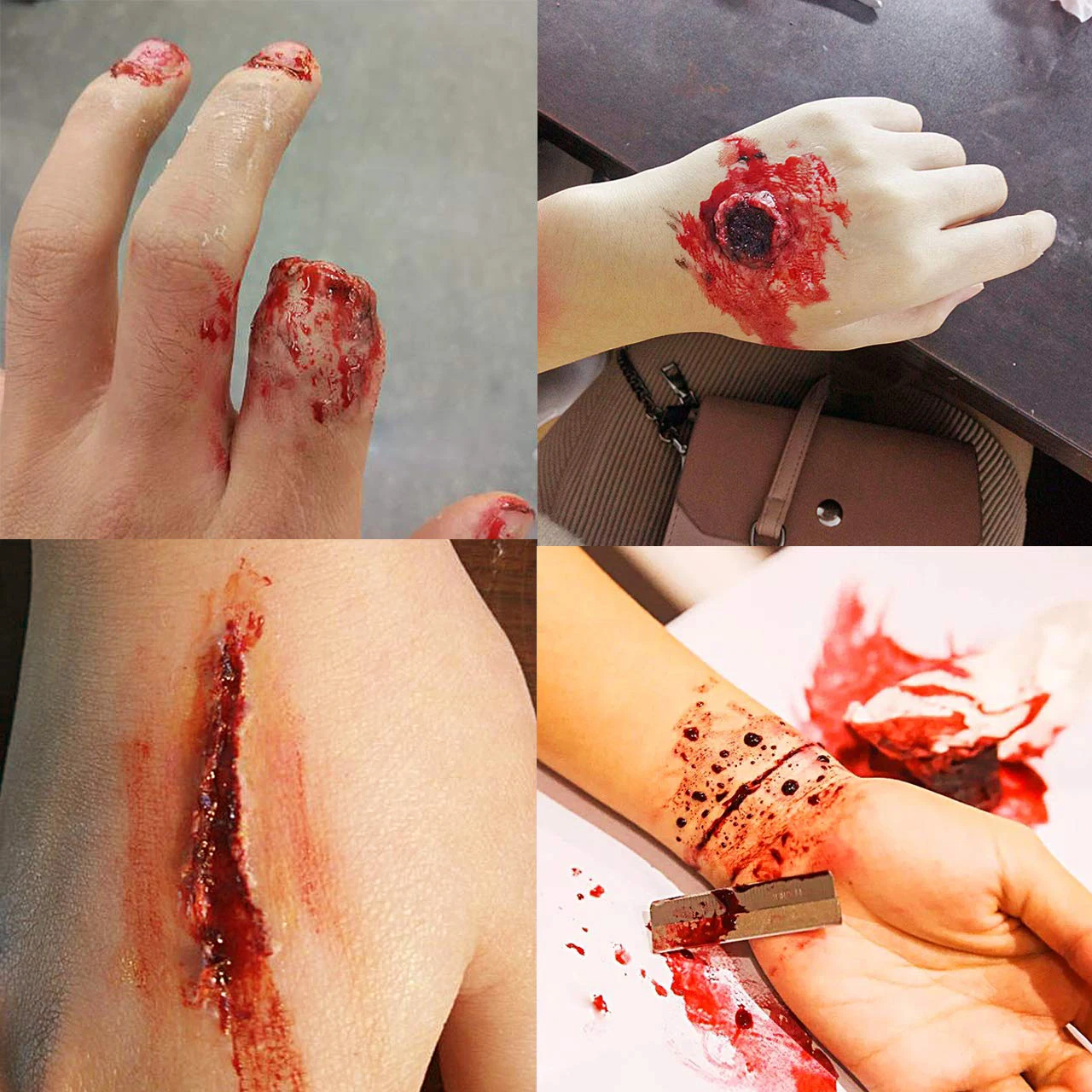 VERONNI 60ml Body Makeup Scar Wax Special Effects Face Painting Fancy Halloween Cosplay Flesh Make Up | Красота и здоровье