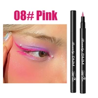 colorful matte eyeliner pencil waterproof long lasting quick dry liquid eye liner pen brown black blue pink eyeliner makeup tool
