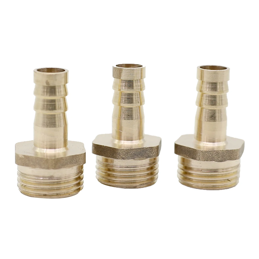 Соединитель медный BSP для шланга 1/8 дюйма 1/4 3/8 1/2 3/4 1 дюйм 6 8 10 12 16 19 25 мм |