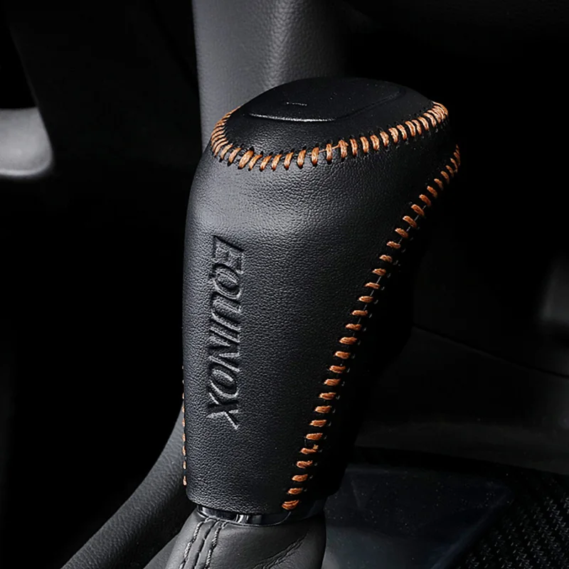 Кожаный чехол для автомобиля ручной тормоз автомобильные ошейники Chevrolet Equinox |