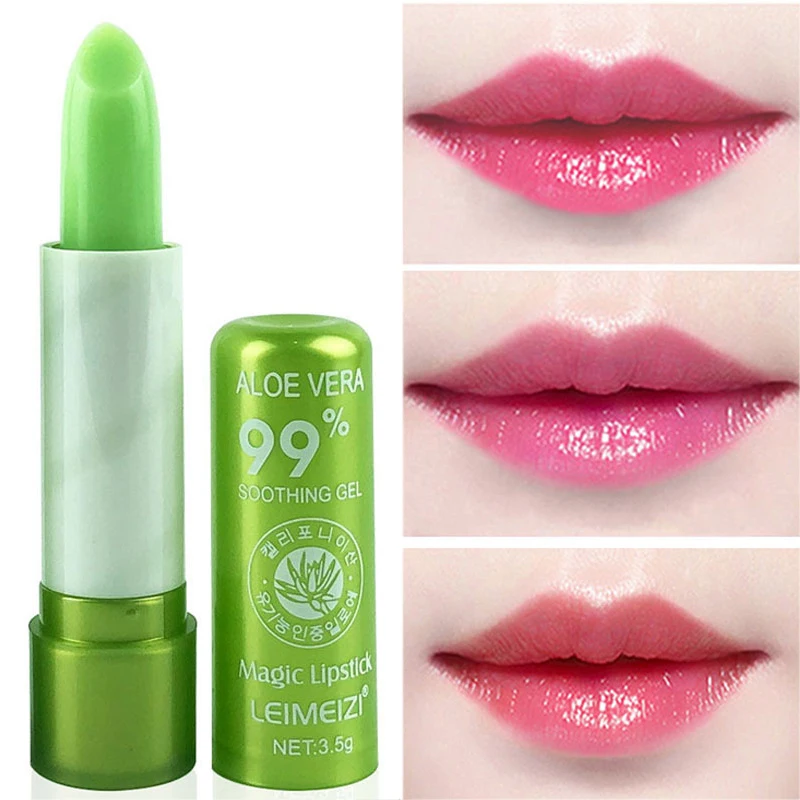 Увлажняющий бальзам для губ 1 шт. стойкий меняющий цвет при температуре с