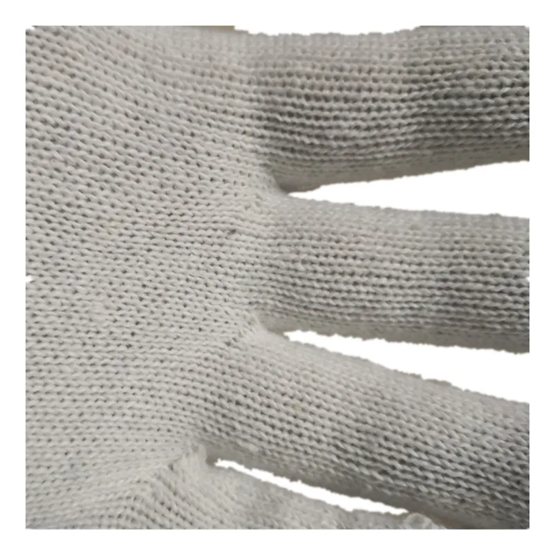 Рабочие перчатки из хлопчатобумажной пряжи белые рабочие для ремонта