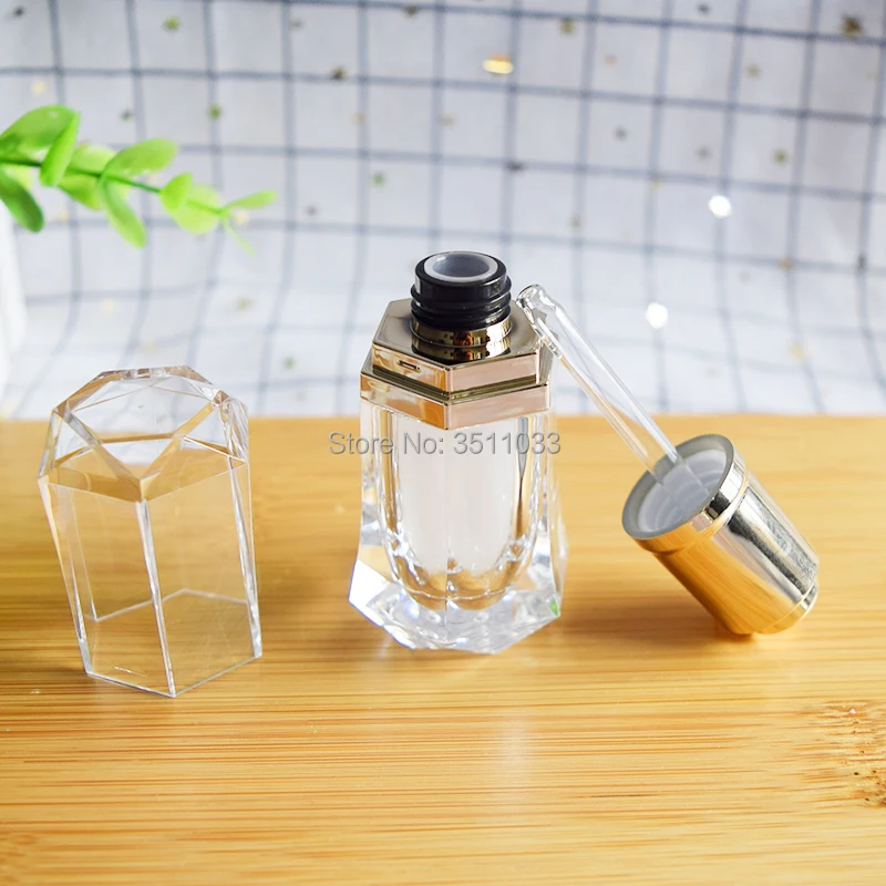 10 мл Роскошная Ретро Прозрачная бутылка эссенция татуировки масло пресс-бутылка