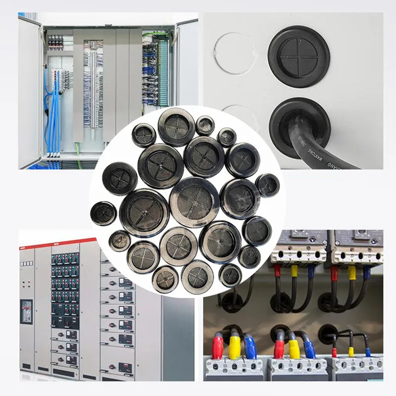 6 шт. разные размеры крепежная втулка для проводов прокладка стопорное кольцо