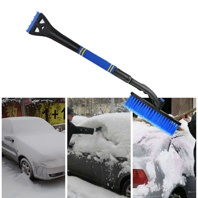

Folding Snow Shovel Collapsible Adjustable Easy Operation Outdoor Car Compact