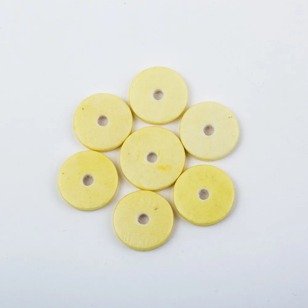 

16pcs Flute Pads Yellow Flute High-quality Leather Pads Woodwind Musical Instrument Mat Repair Accessories Parts Dropshiping