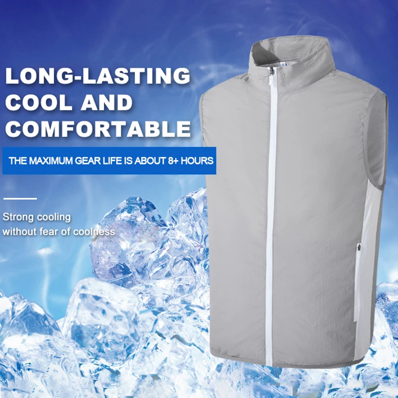 PARATAGO летний костюм для вентилятора мужской охлаждающий жилет Женская умная