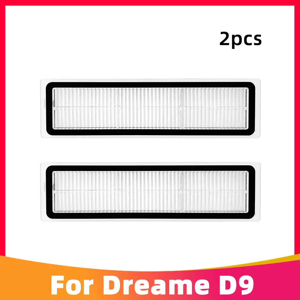 

2 Pcs Replacement Filter for Trouver Robot LDS Vacuum-Mop Finder / Xiaomi Dreame D9 Robotic Vacuum Cleaner Spare Parts