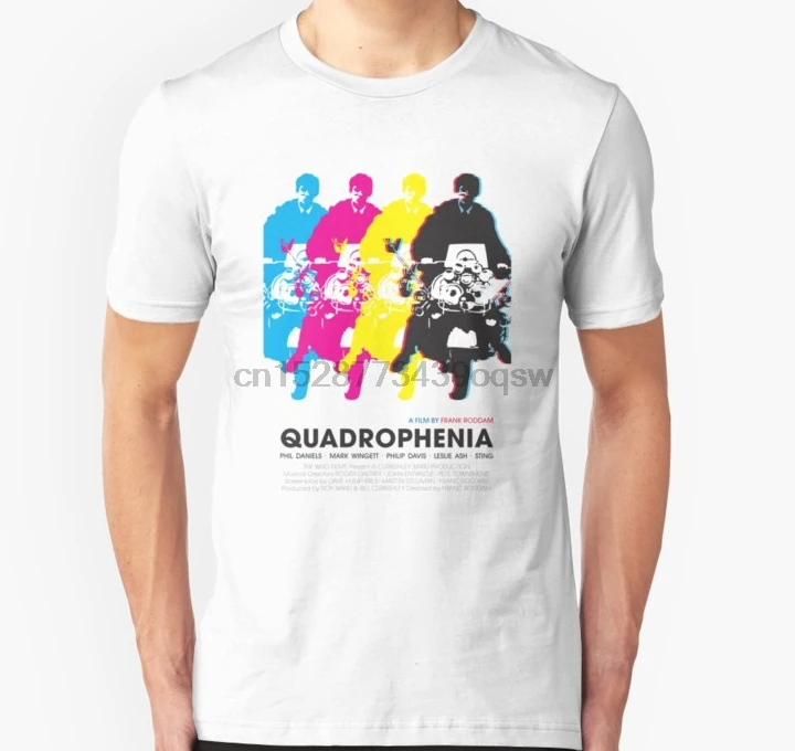 Мужская футболка Quadrophenia унисекс с принтом Футболки|Мужские футболки| |