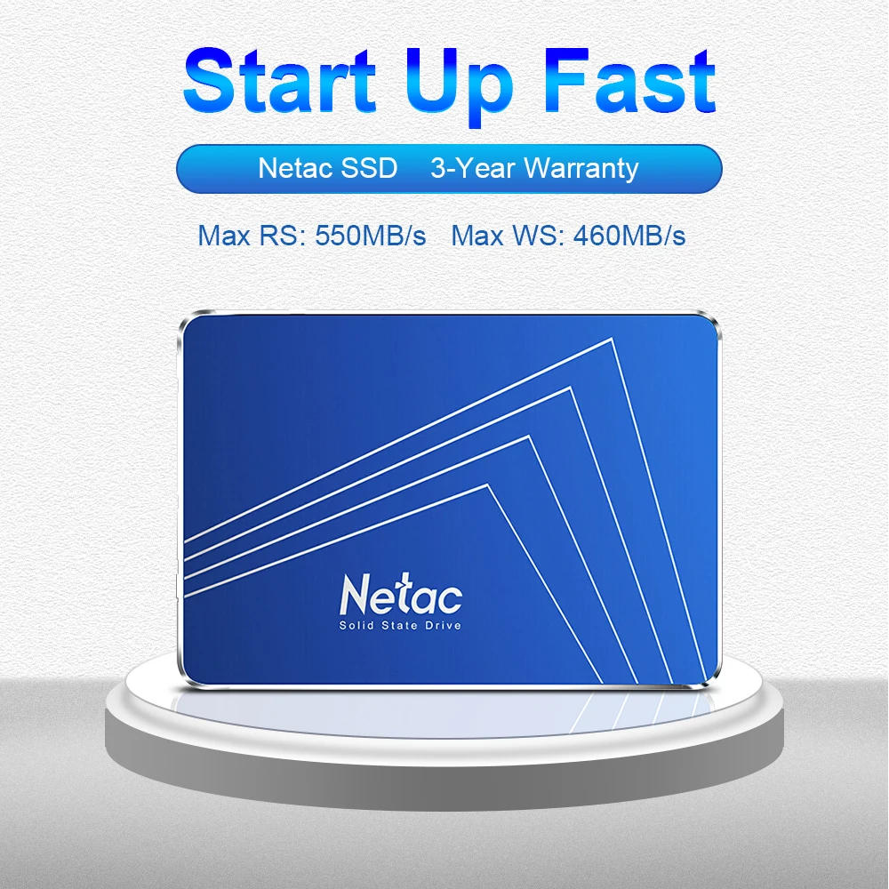 Netac SSD 120 ГБ 240 480 960 Гб SATA3 HDD жесткий диск ноутбук ПК 720 G 1 ТБ N500S/N600S Внутренний