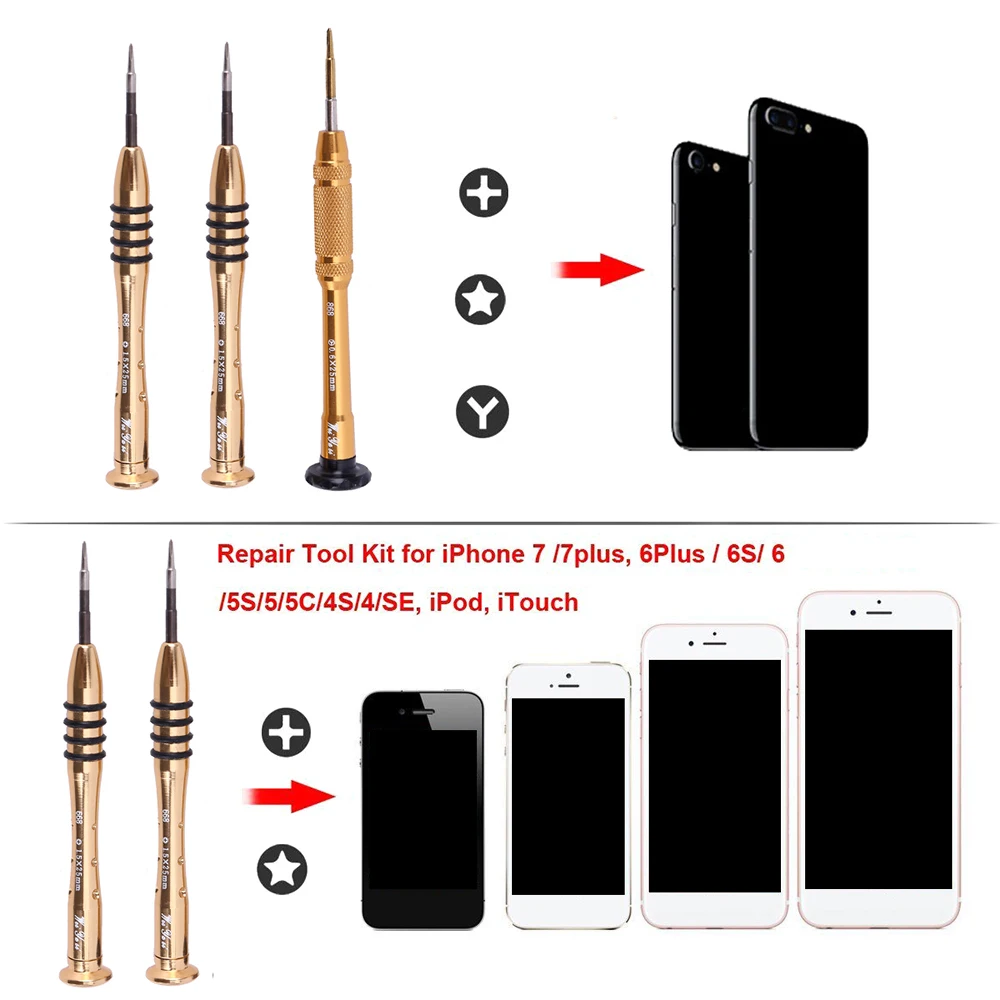 14 шт. набор инструментов для ремонта iPhone X 8 7 6S 6 Plus|Наборы ручных инструментов| |