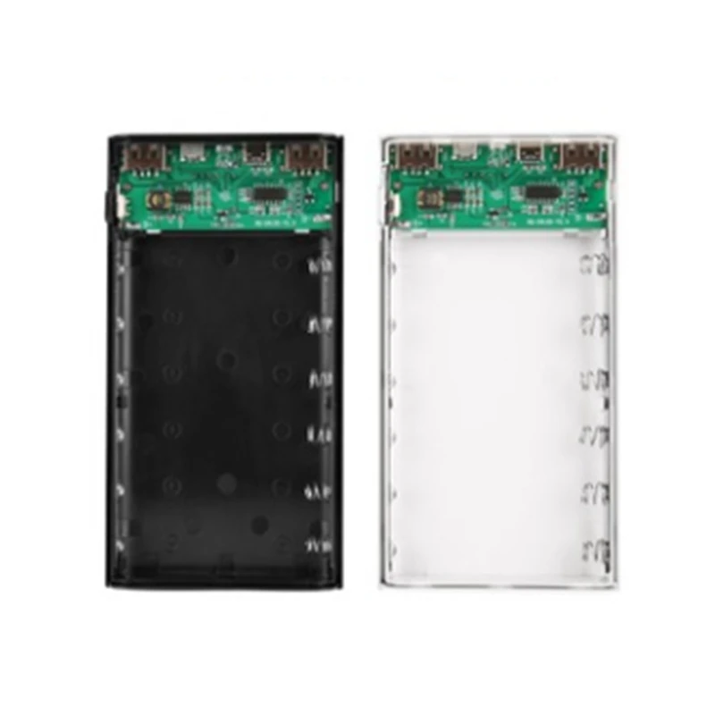 Kebidumei 5V 6x18650 Внешний Аккумулятор Чехол DIY Type-C Micro USB Мобильный телефон зарядное