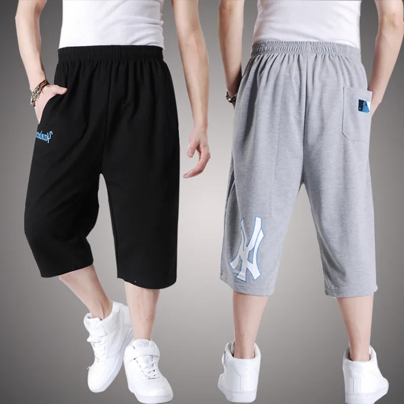men Harem tactica Cargo Shorts brand 2020 summer Sagging cotton Trousers plus size sporting hip hop short Joggers clothing | Мужская