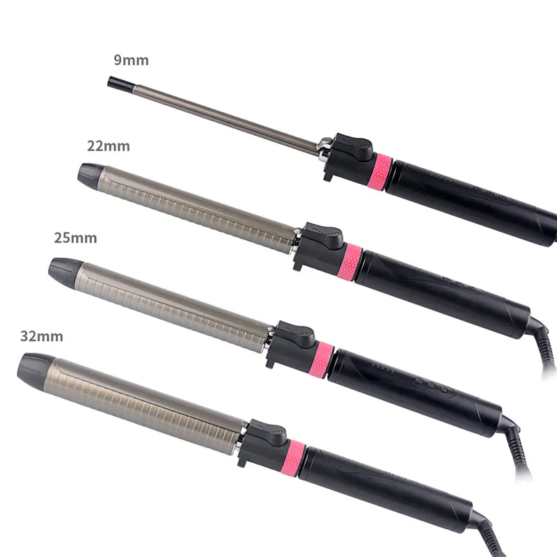 Плойка керамическая для завивки волос профессиональный вращающийся утюжок с